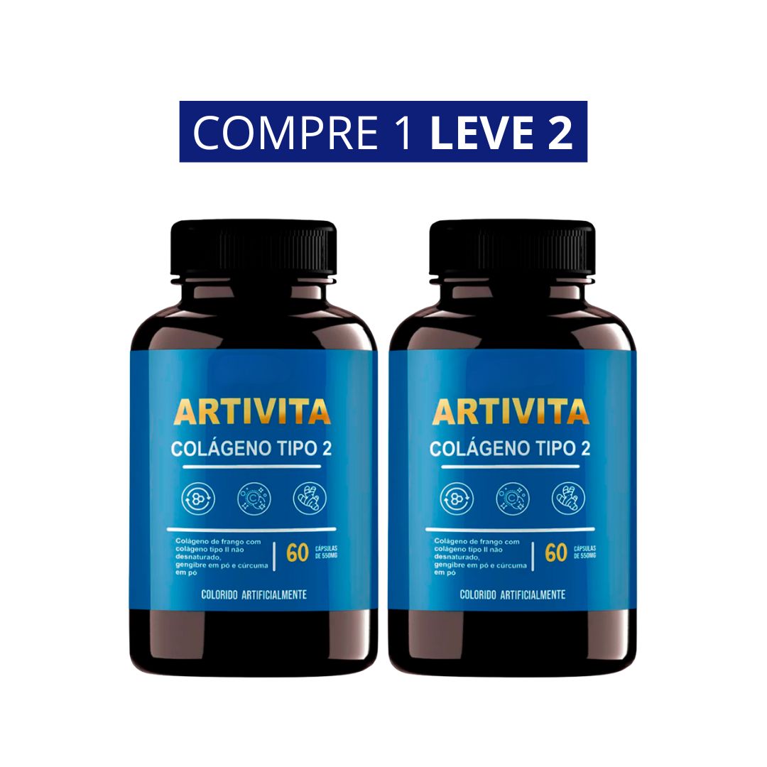 Artivita 60 Cápsulas - Flexibilidade e Alívio Para Sua Rotina