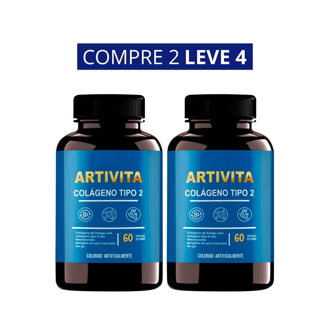 Artivita 60 Cápsulas - Flexibilidade e Alívio Para Sua Rotina